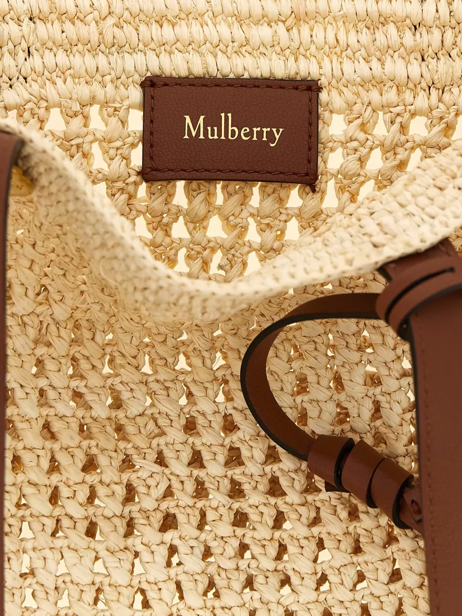 Mulberry Small Crochet Beach Bag