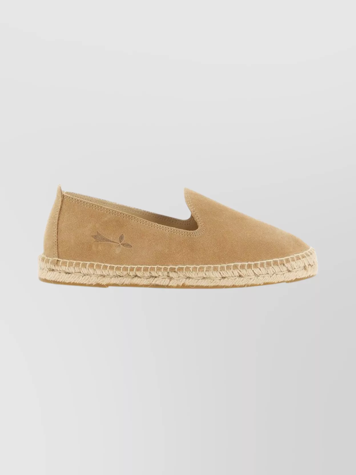 Manebi Logo Espadrilles With Braided Jute Sole