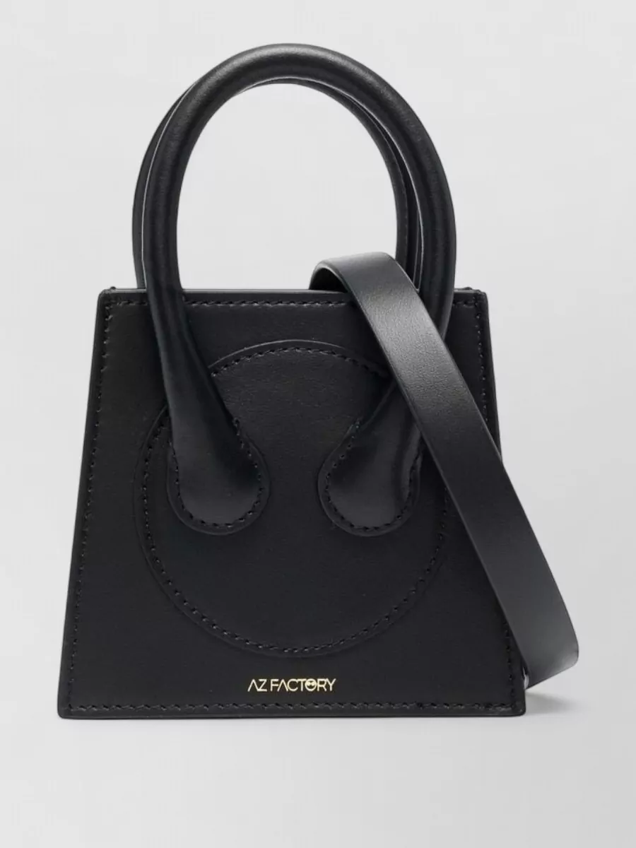 AZ Factory leather mini crossbody bag