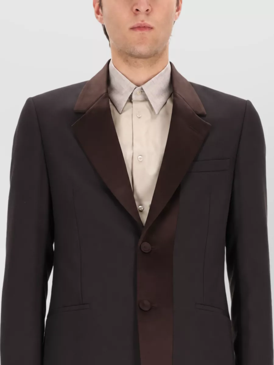 Fendi Single-breasted tailored jacket