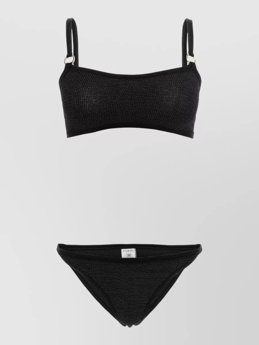 Hunza G Textured Bikini Set