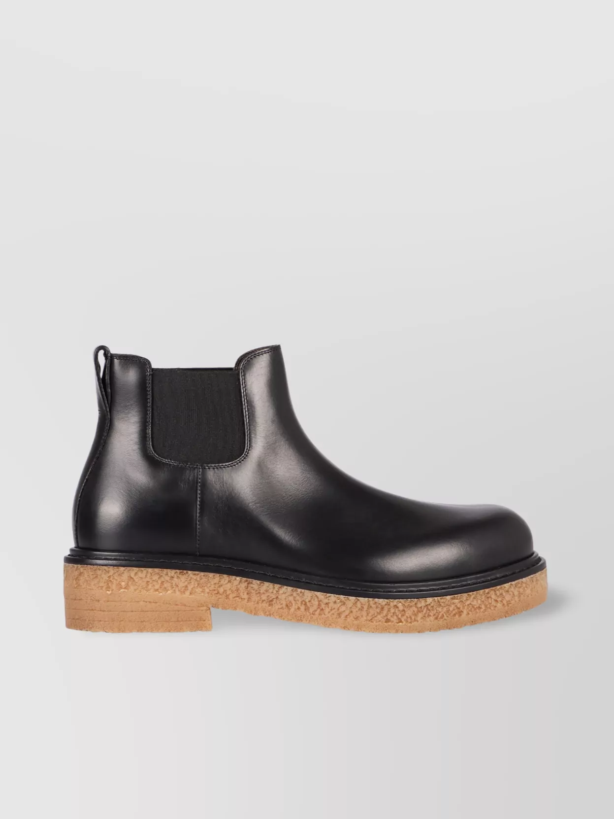 Bottega Veneta Sophisticated Leather Ankle Boots For Men