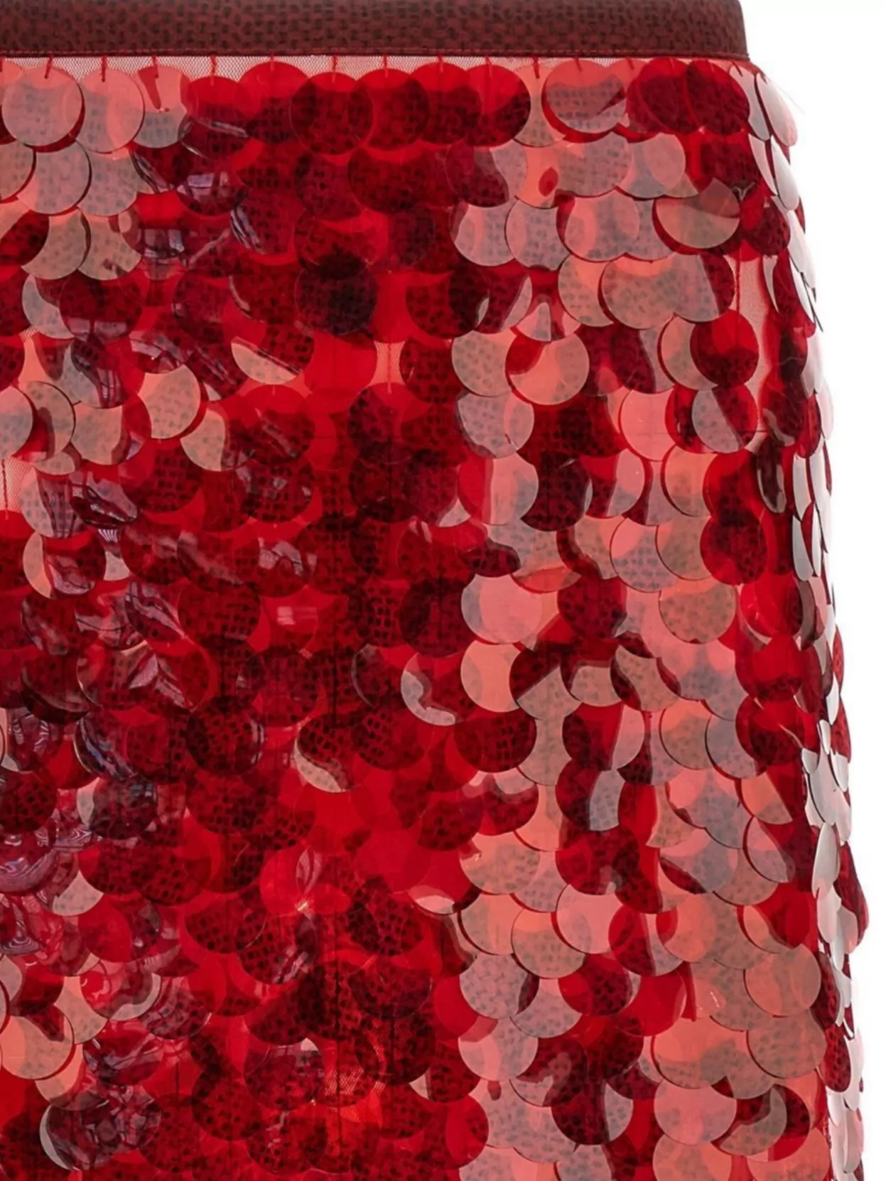Fabiana Filippi Shimmering Midi Skirt Featuring Sequin Embellishments