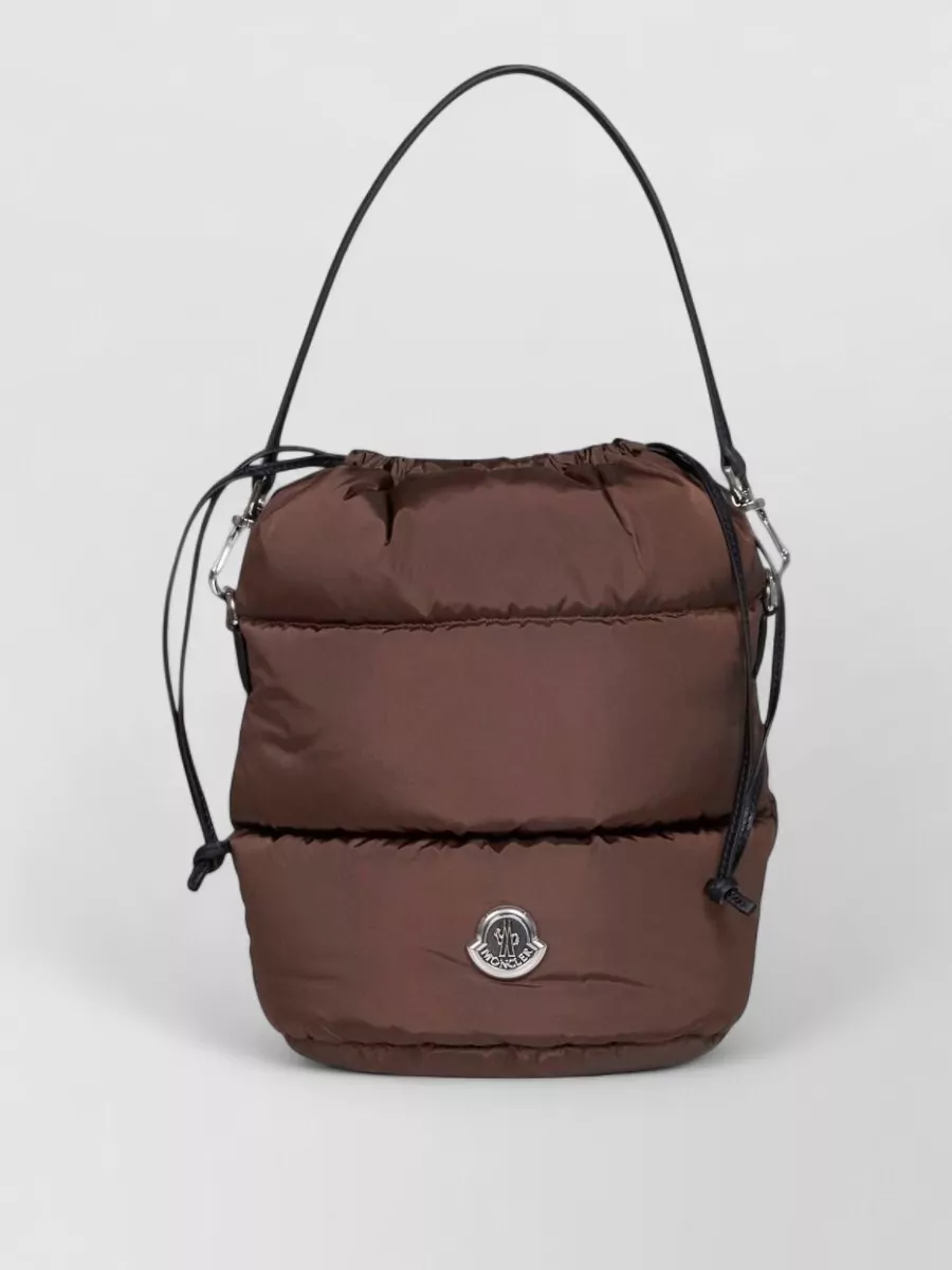 Moncler caradoc quilted bucket bag
