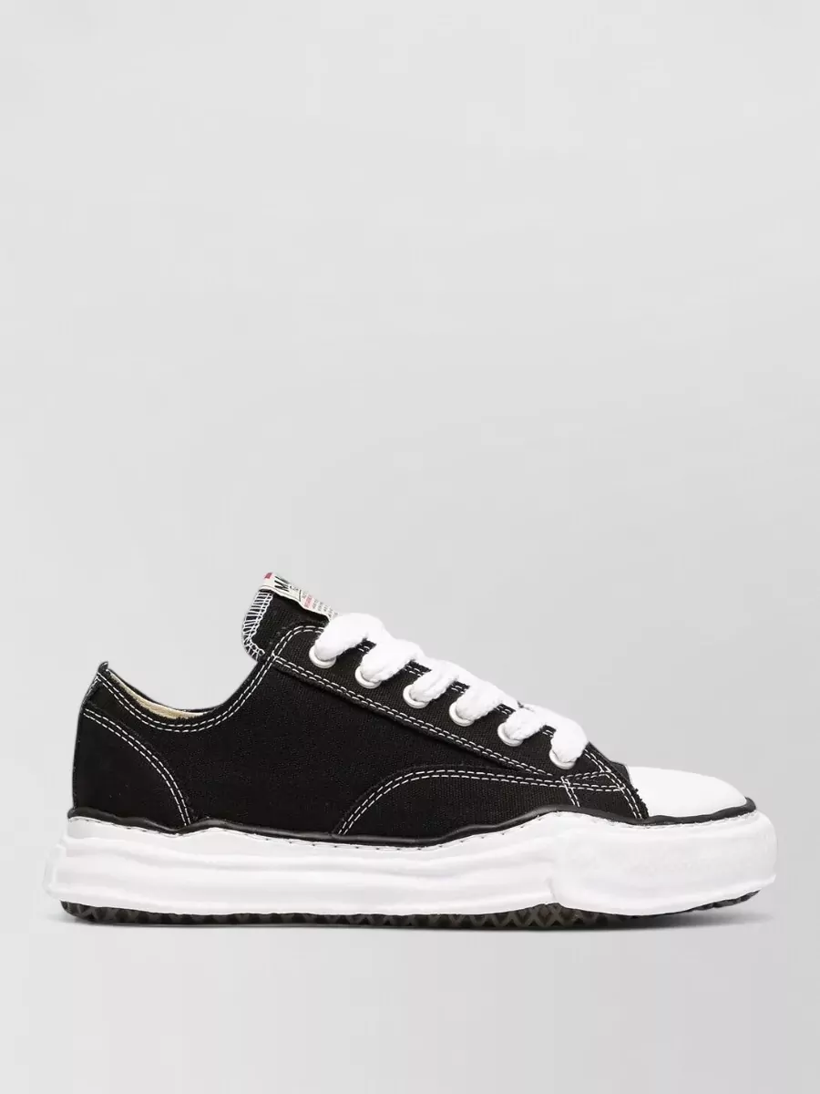 Maison Mihara Yasuhiro Canvas Low-Top Sneakers