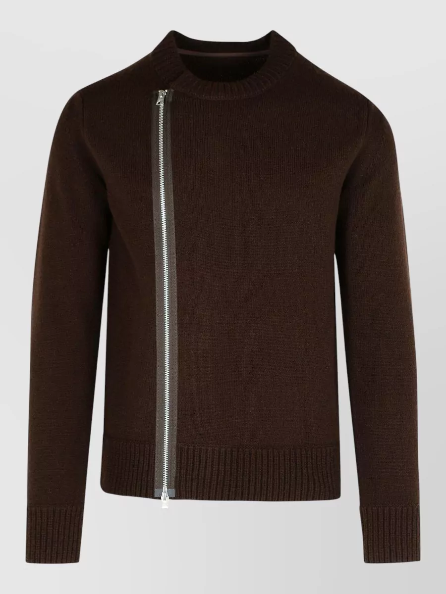 Sacai wool sweater jacket