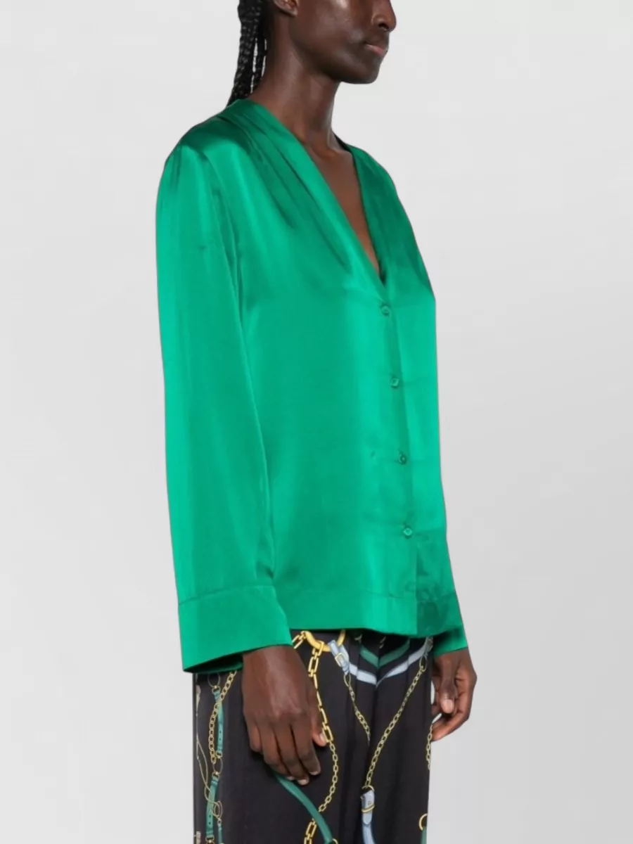 Forte Forte Silk Satin Blouse