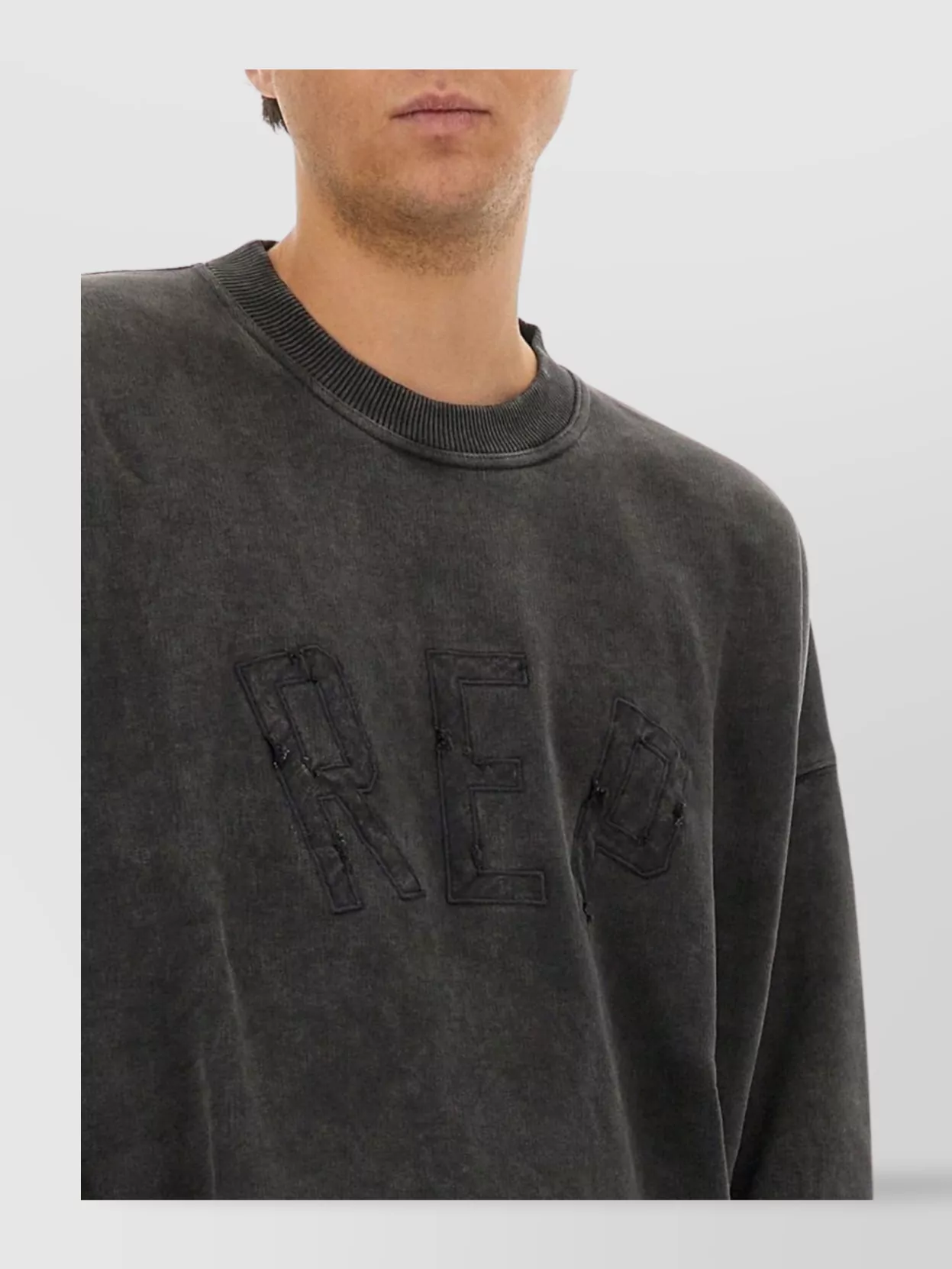 Represent Applique Crew Neck Sweatshirt