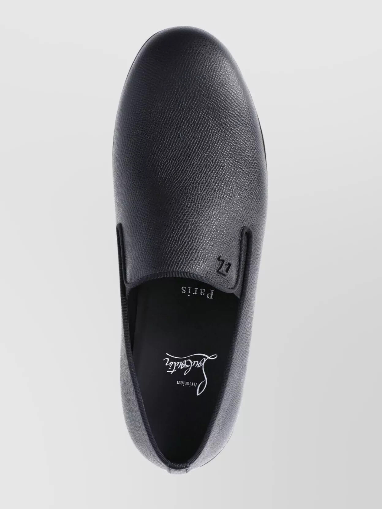 Christian Louboutin Low Top Slip-On Sneakers With Contrast Sole