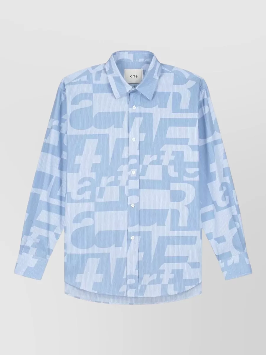 Arte Antwerp cotton printed shirt