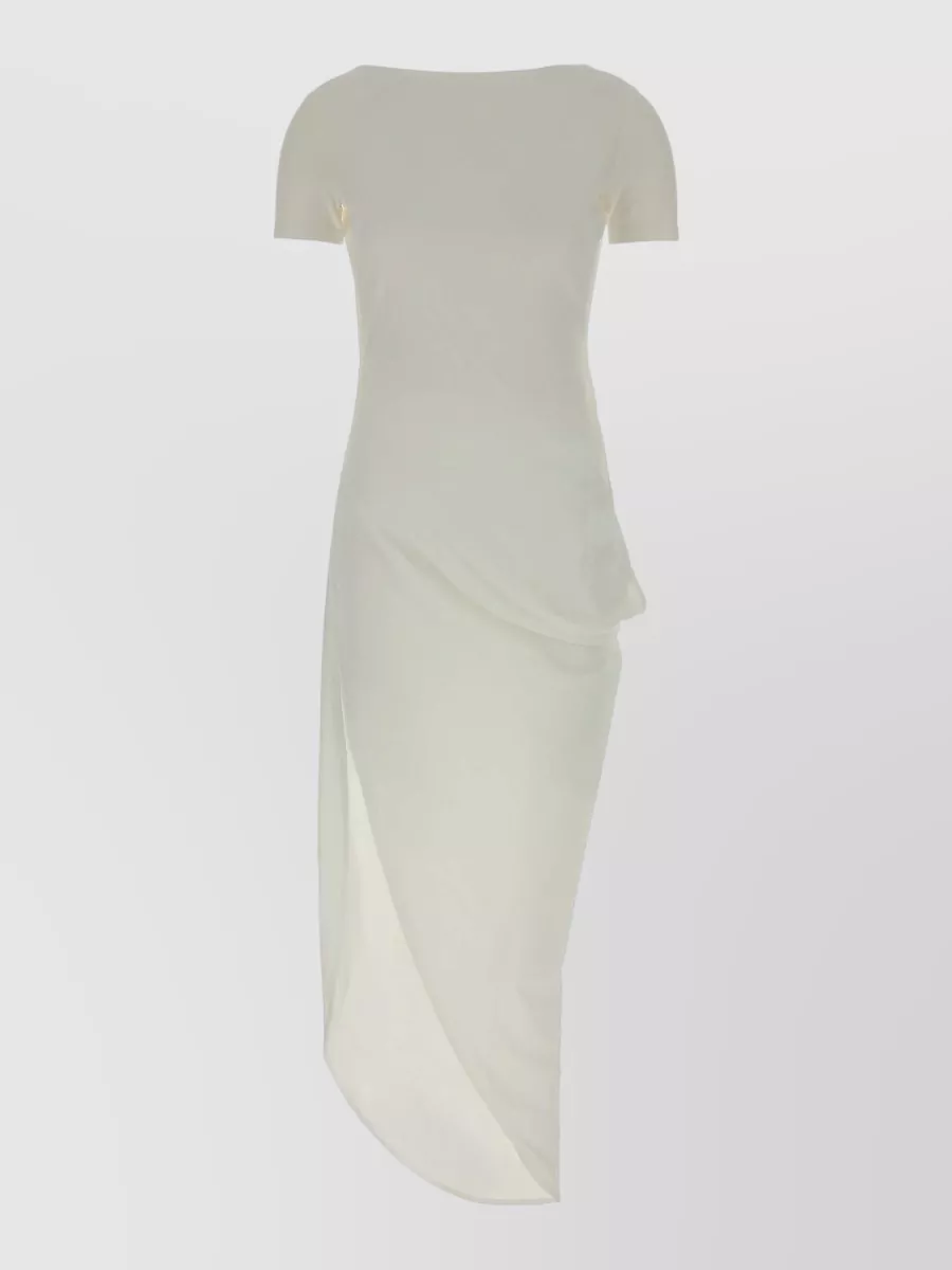 Jacquemus Draped midi dress