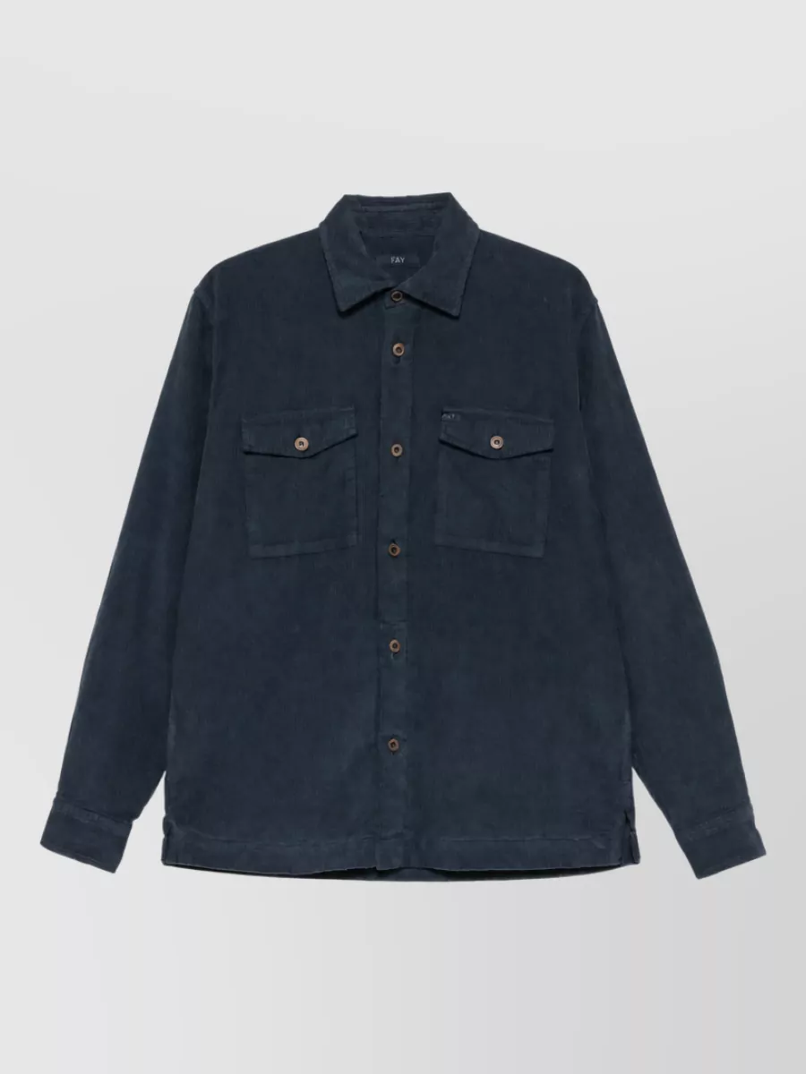 Fay shirt jacket