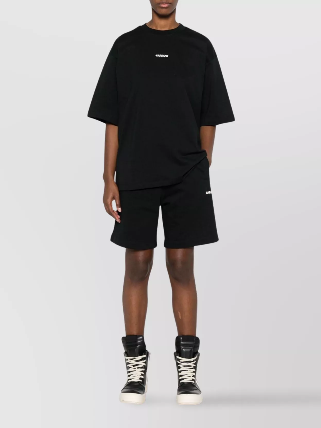 Barrow Elastic Waistband Shorts Pockets