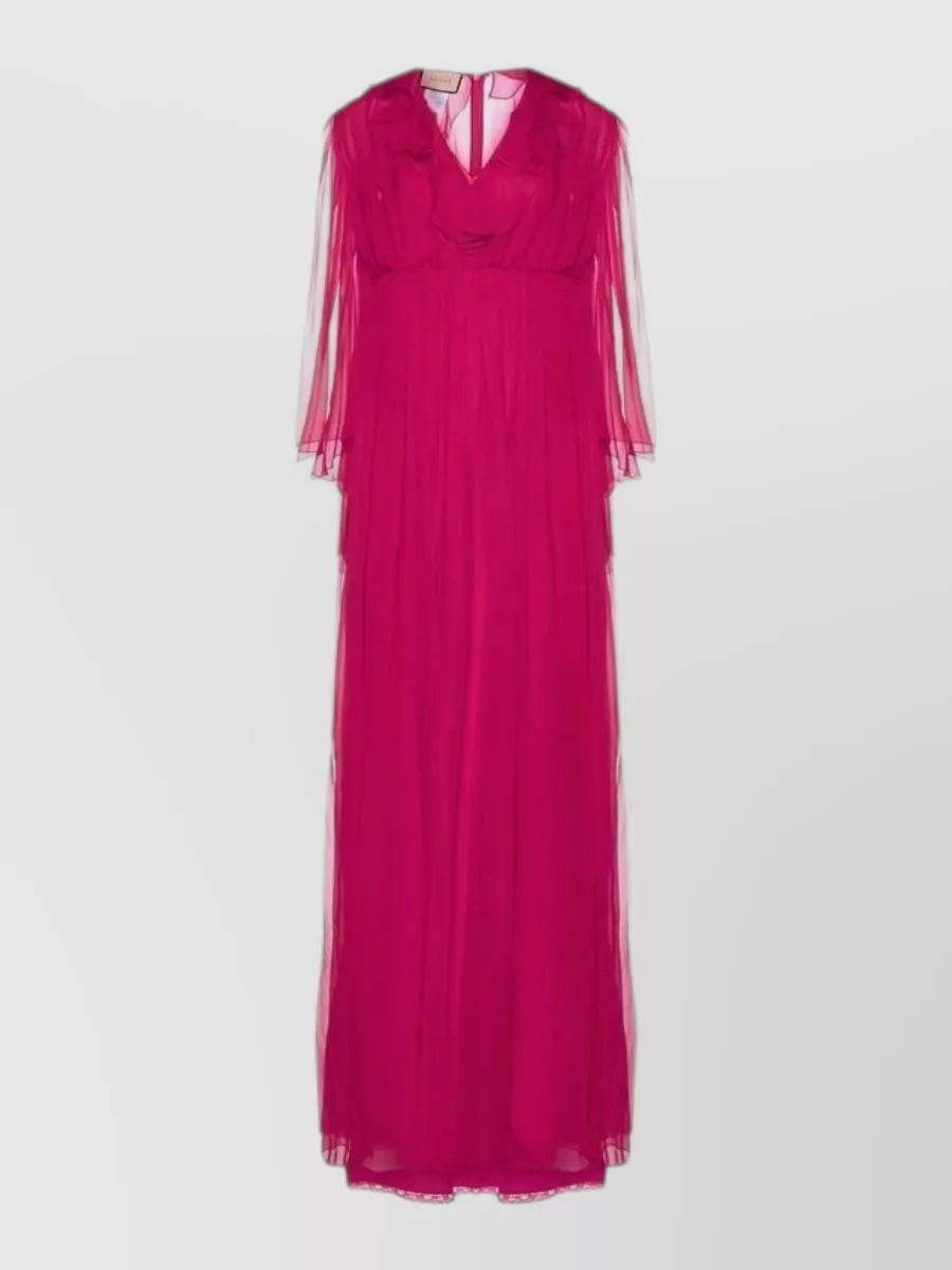 Gucci silk maxi dress