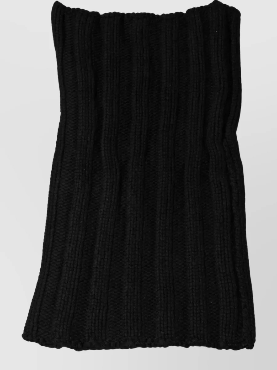 Dolce&Gabbana Cashmere Ribbed-Knit Neck Warmer