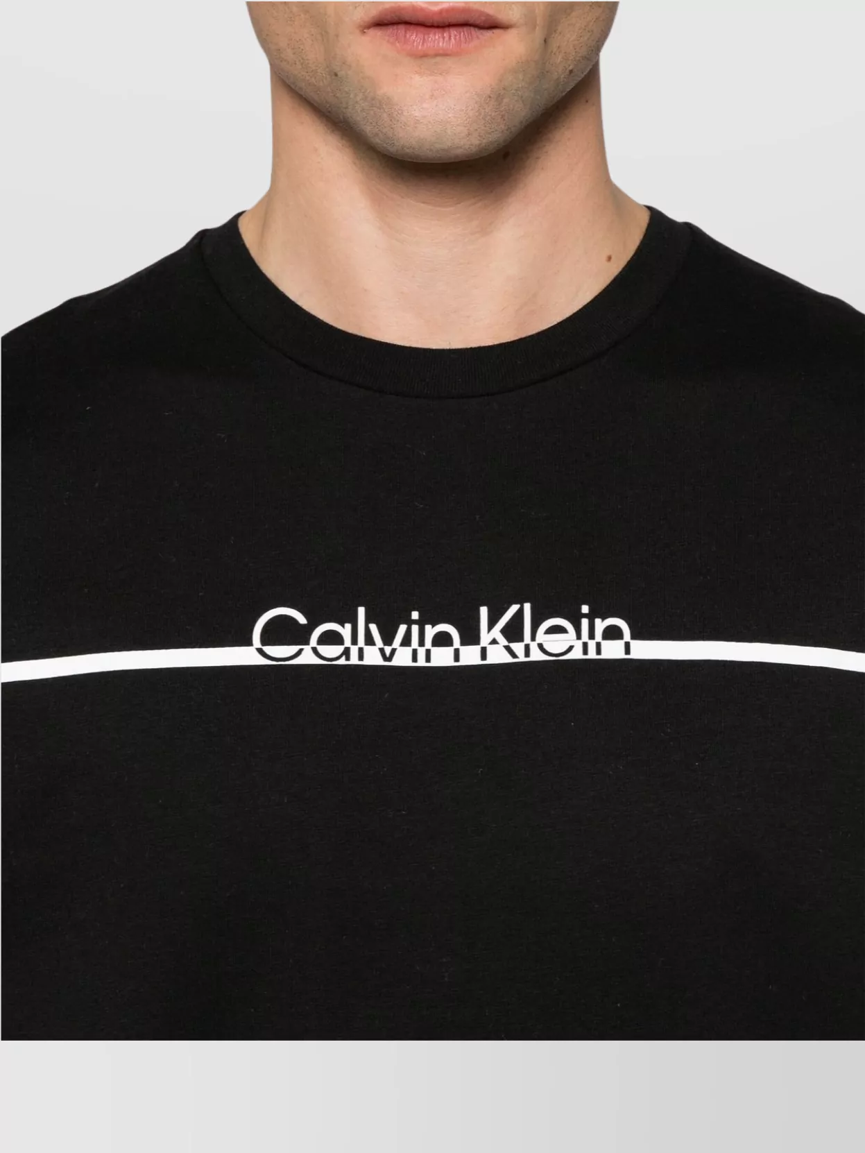 Calvin Klein Modern Logo T-Shirt Featuring Distinctive Design