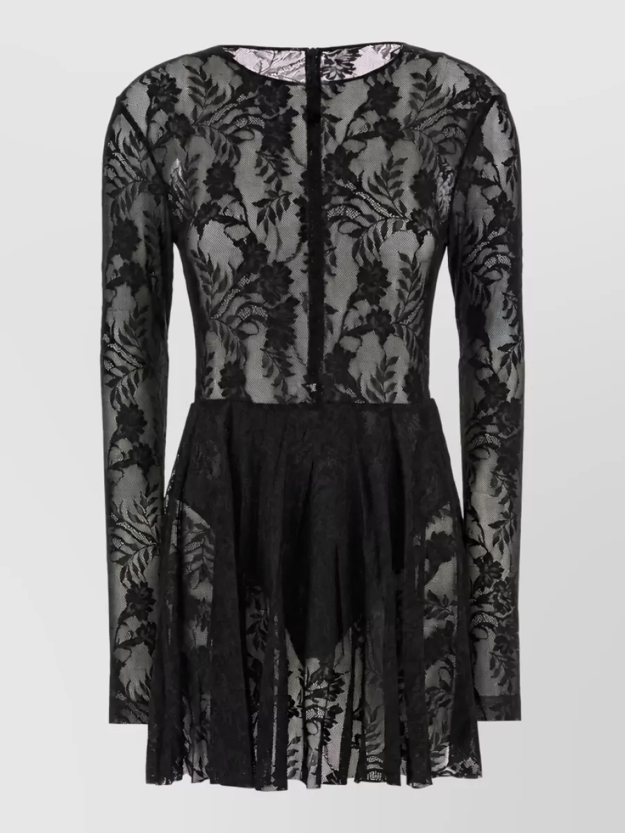 Norma Kamali lace mini dress