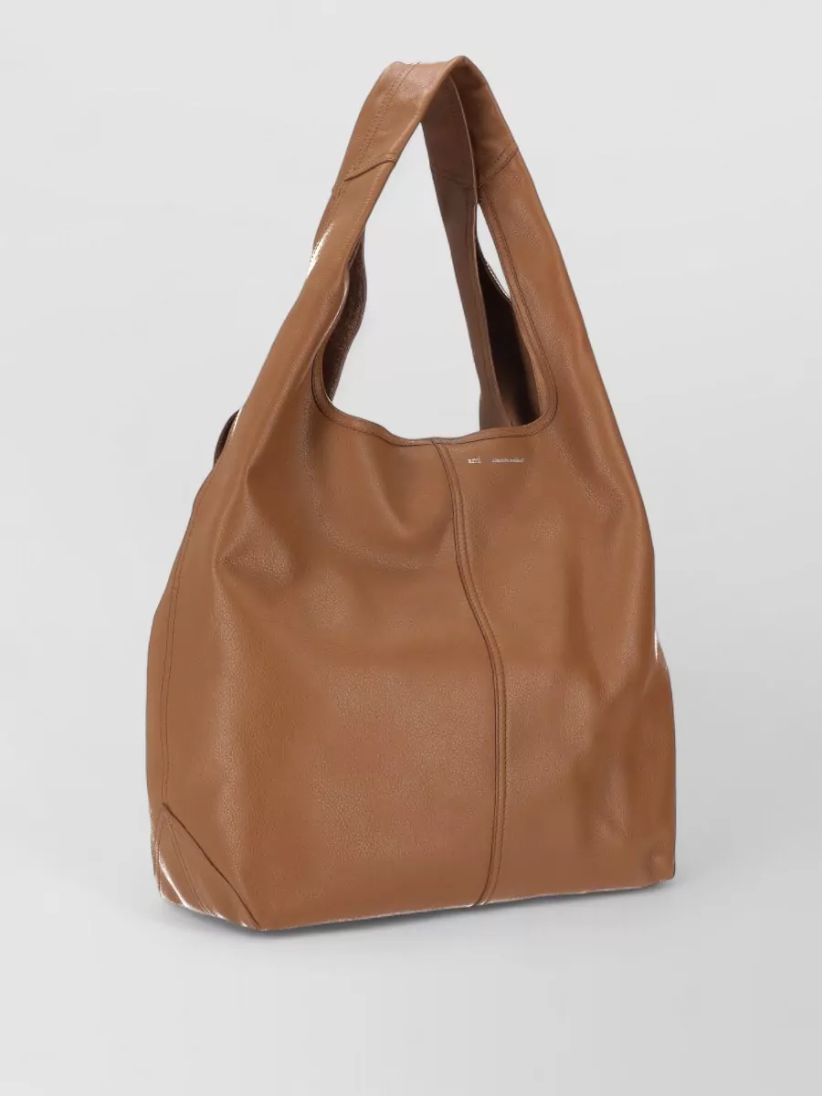 Ami Paris Etienne Slouchy Hobo Shoulder Bag