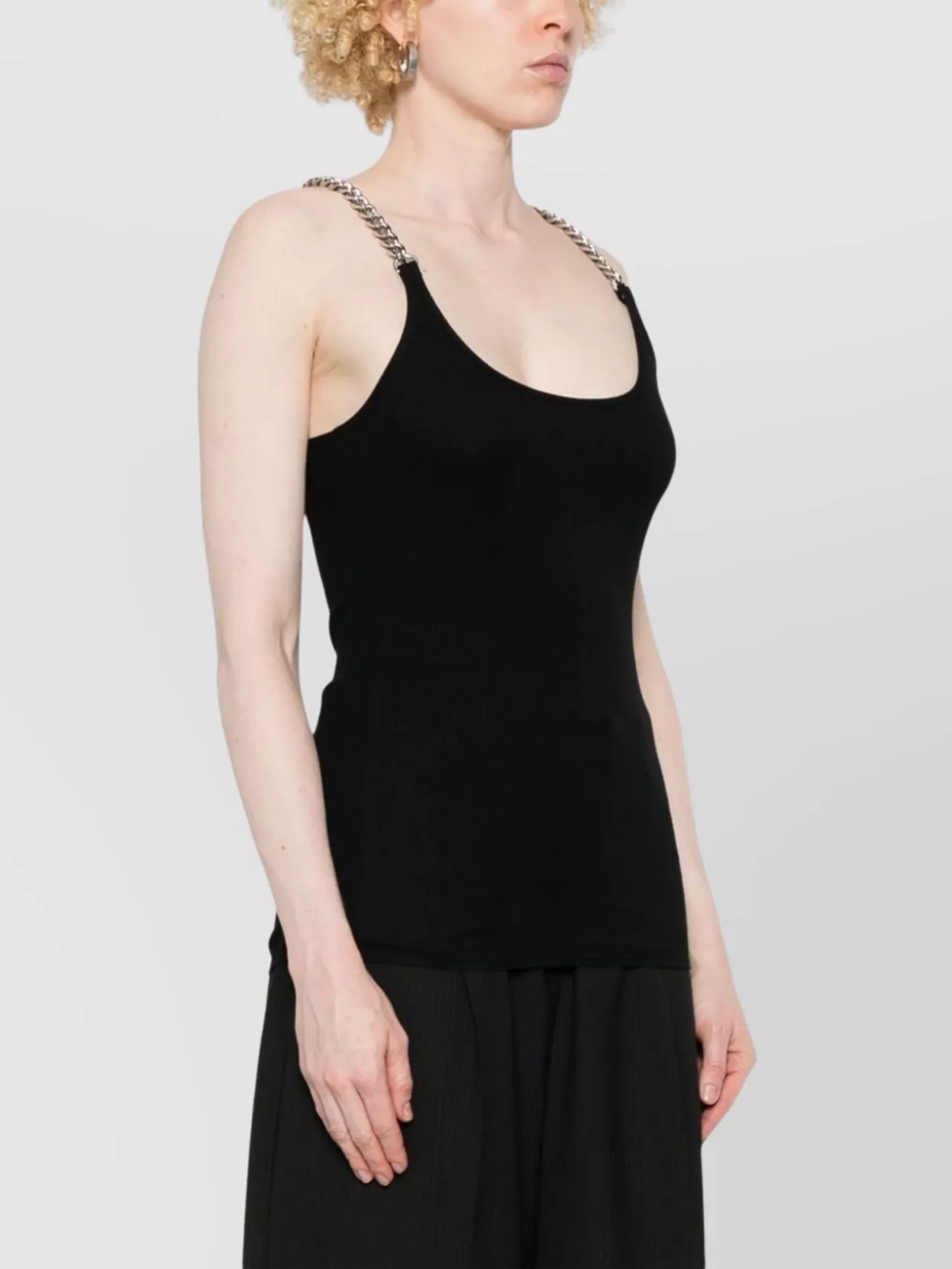 Shop Stella Mccartney Chain Straps Tank Top