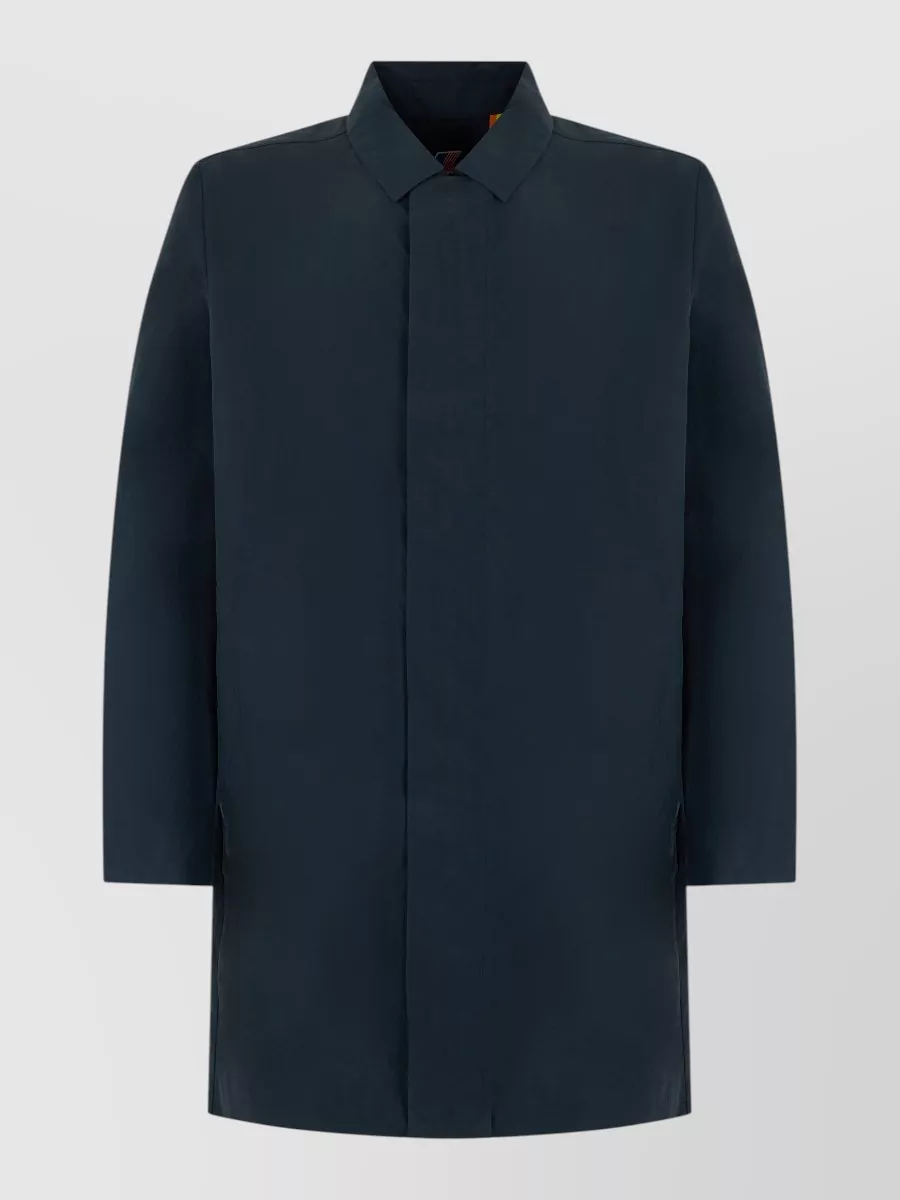 K-way cotton-blend long jacket