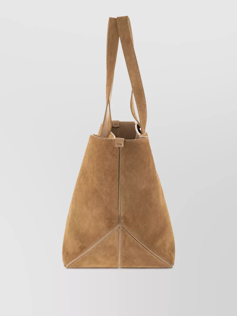 Fabiana Filippi Suede Leather Tote Bag