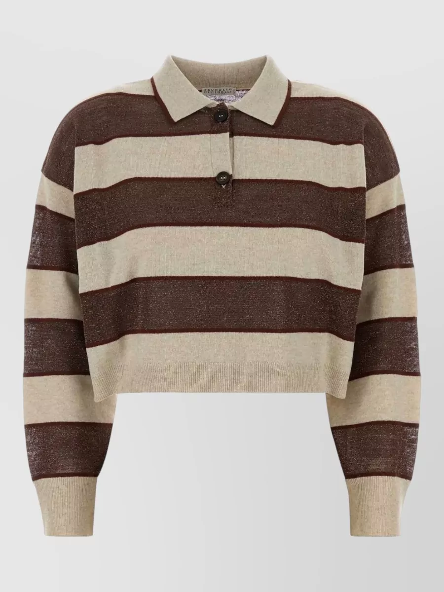 Brunello Cucinelli Cashmere polo jumper