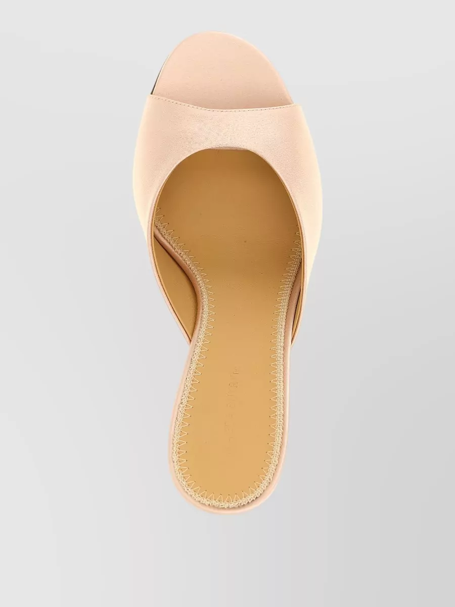 Magda Butrym Silk Satin Mules