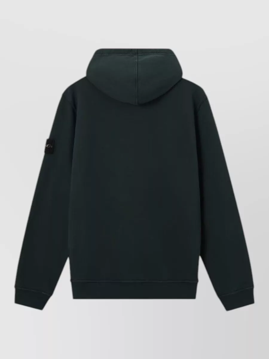 Stone Island Cotton Half-Zip Hoodie