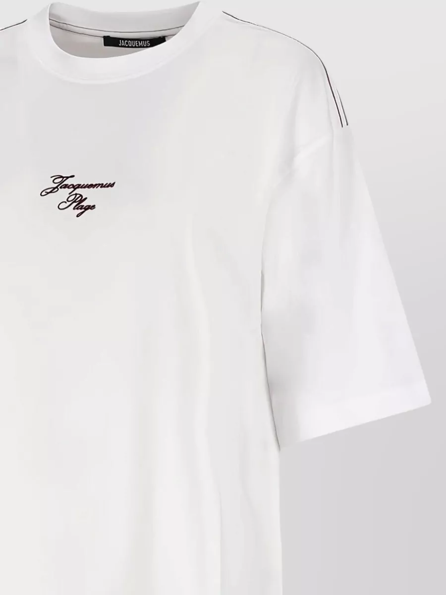 Jacquemus Cotton Oversized Short-Sleeve T-Shirt