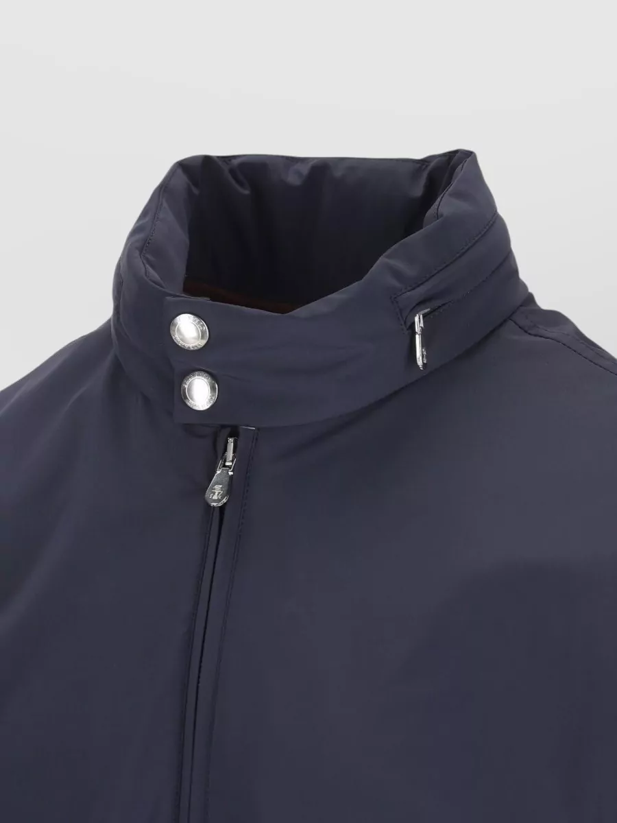 Brunello Cucinelli Technical Blouson Jacket High Collar Design