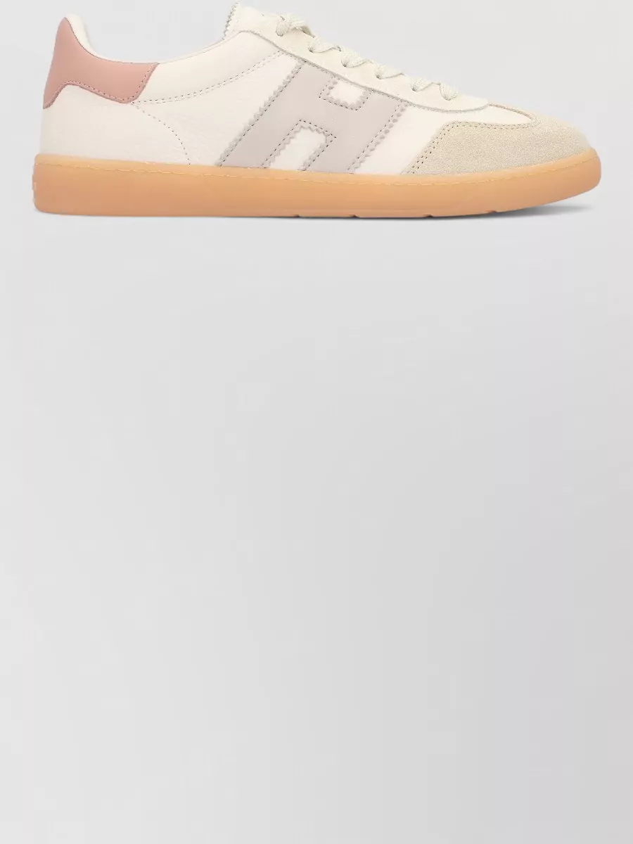 Hogan Leather Lace-Up Sneakers