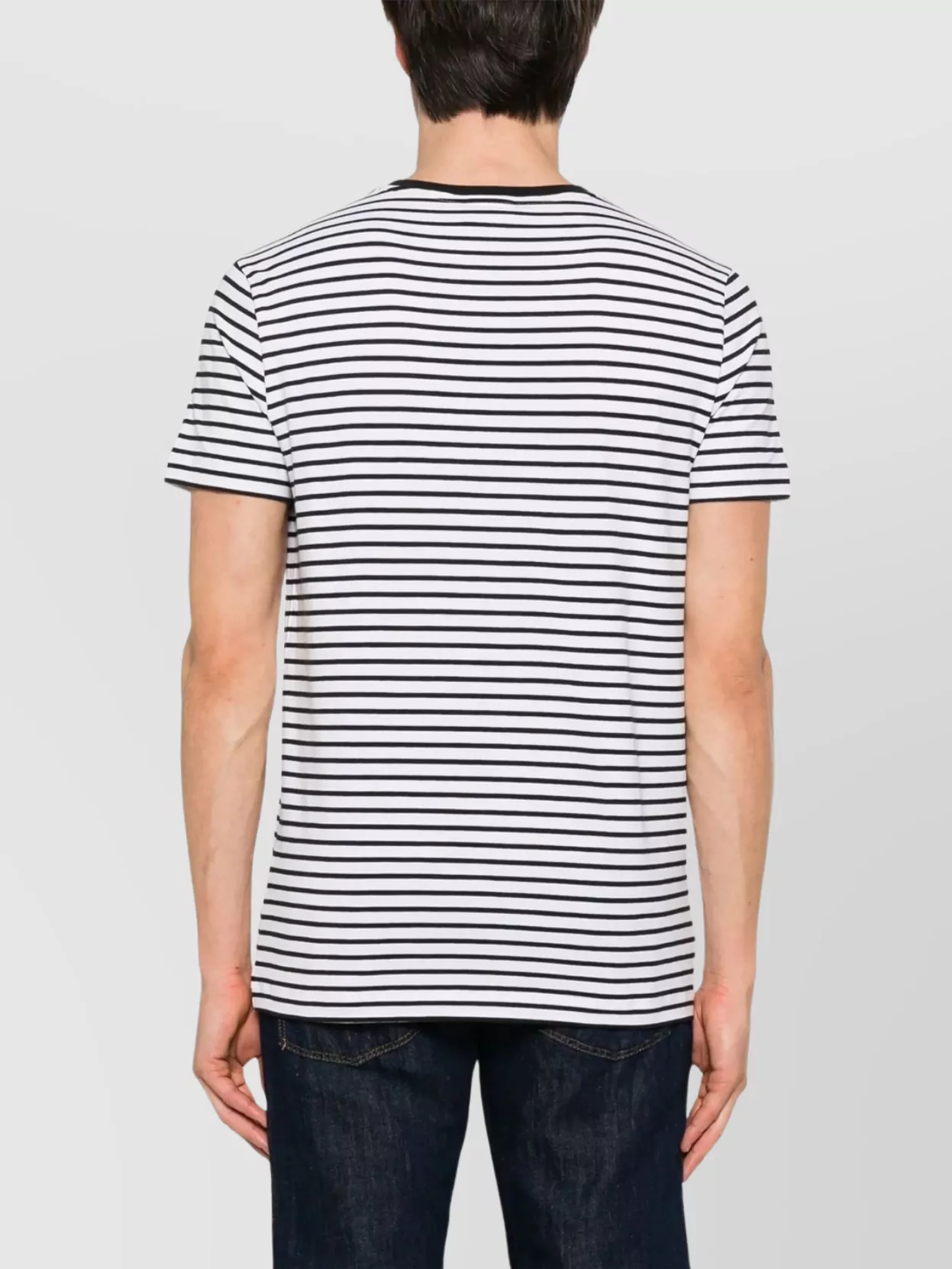 Calvin Klein Slim Fit Rayures Horizontales T-Shirt
