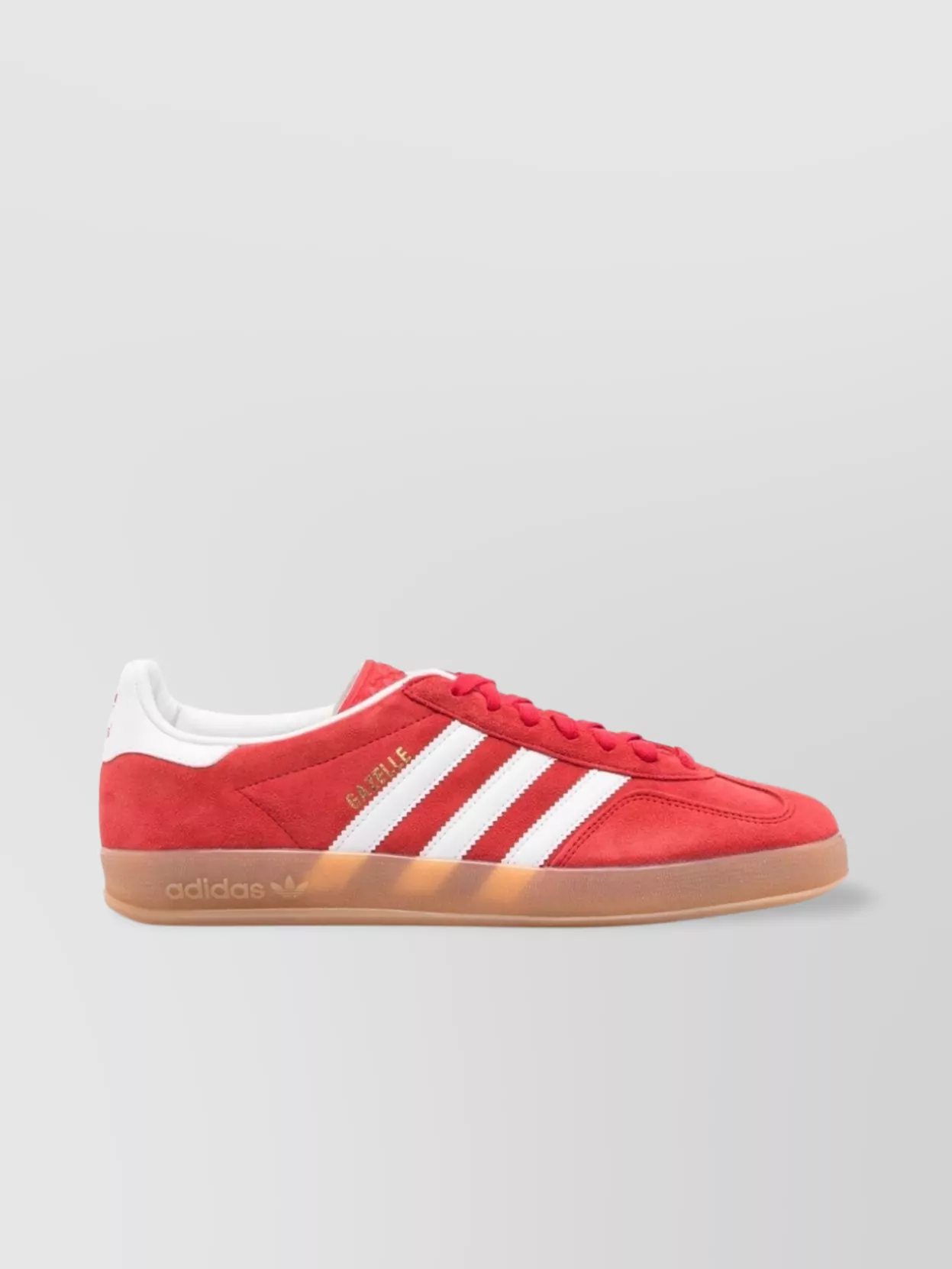 Adidas Gazelle Suede Sneakers With Branded Heel