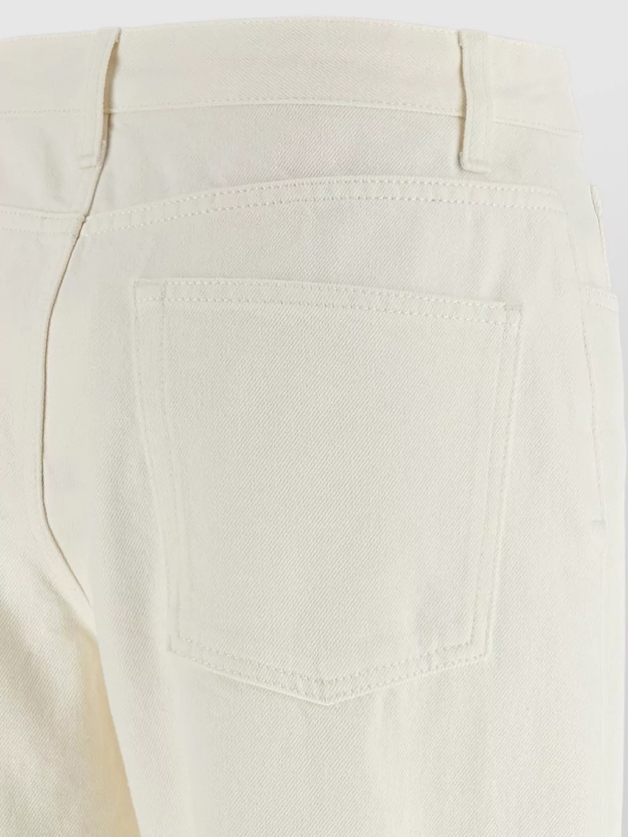 The Row Denim Low-Rise Wide-Leg Trousers