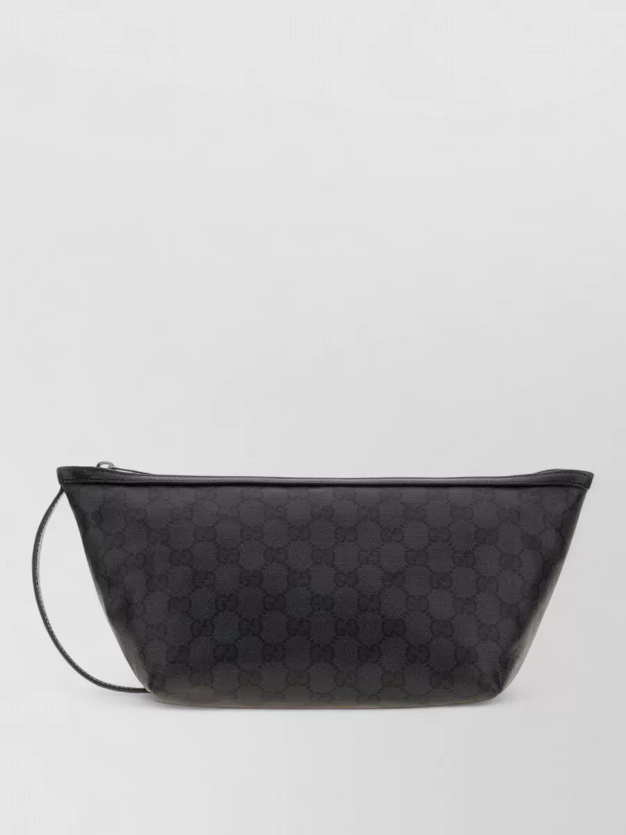 Gucci canvas small toiletry case