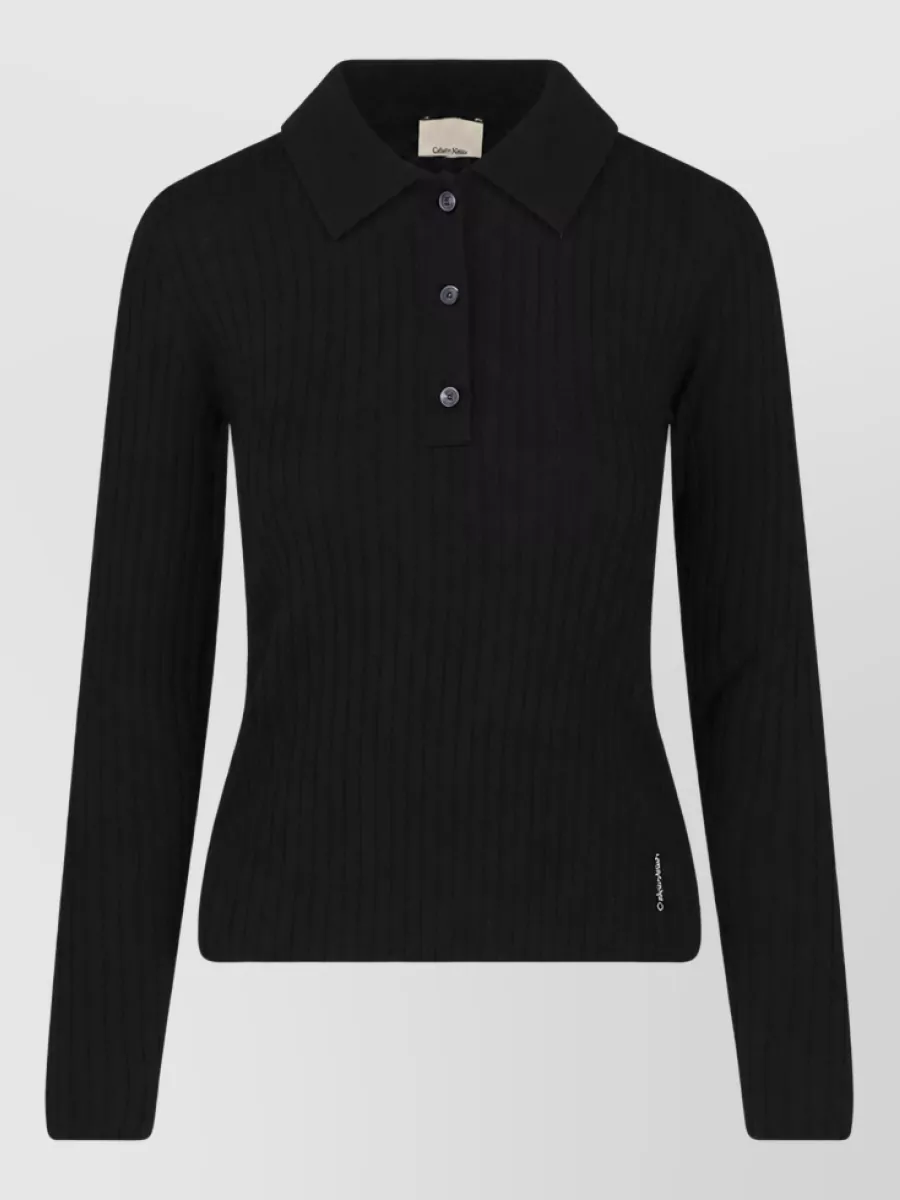 Calvin Klein wool crewneck sweatshirt