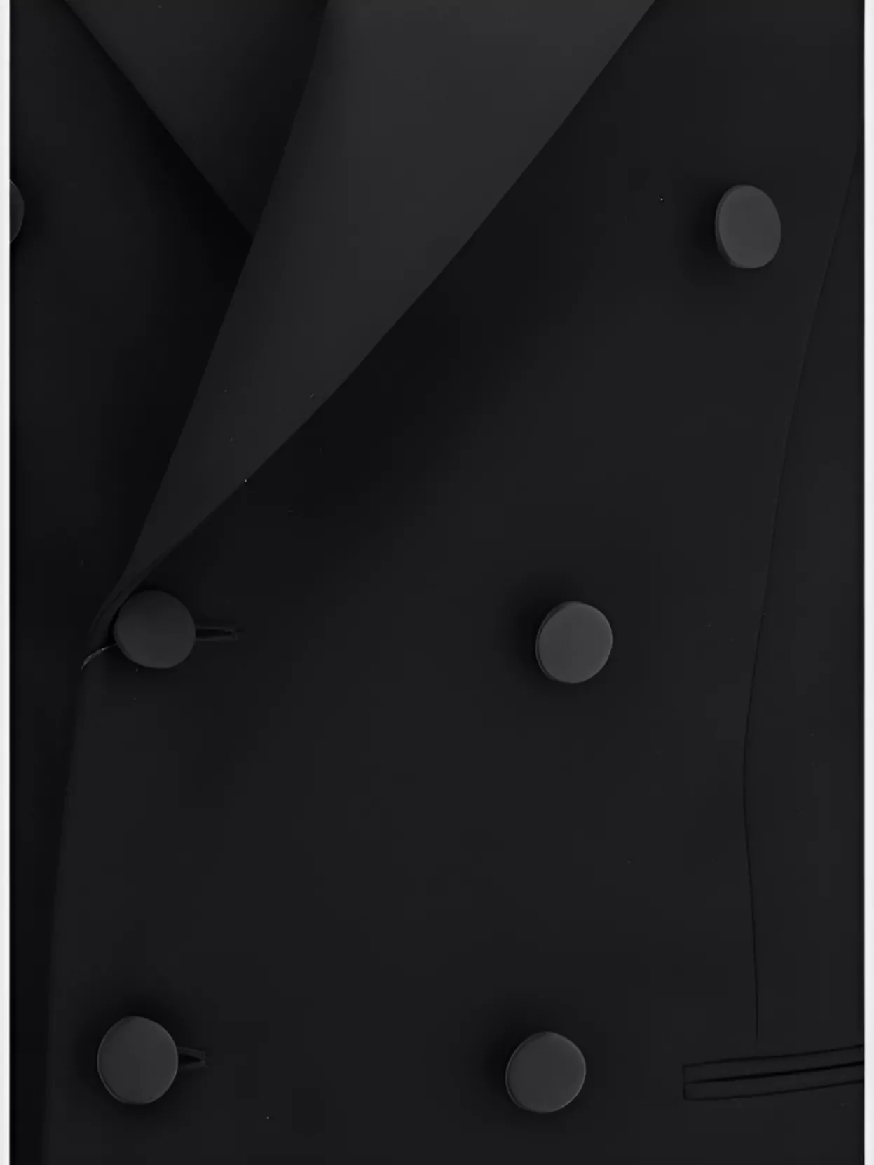 Saint Laurent Padded Shoulders Double-breasted Blazer Dress