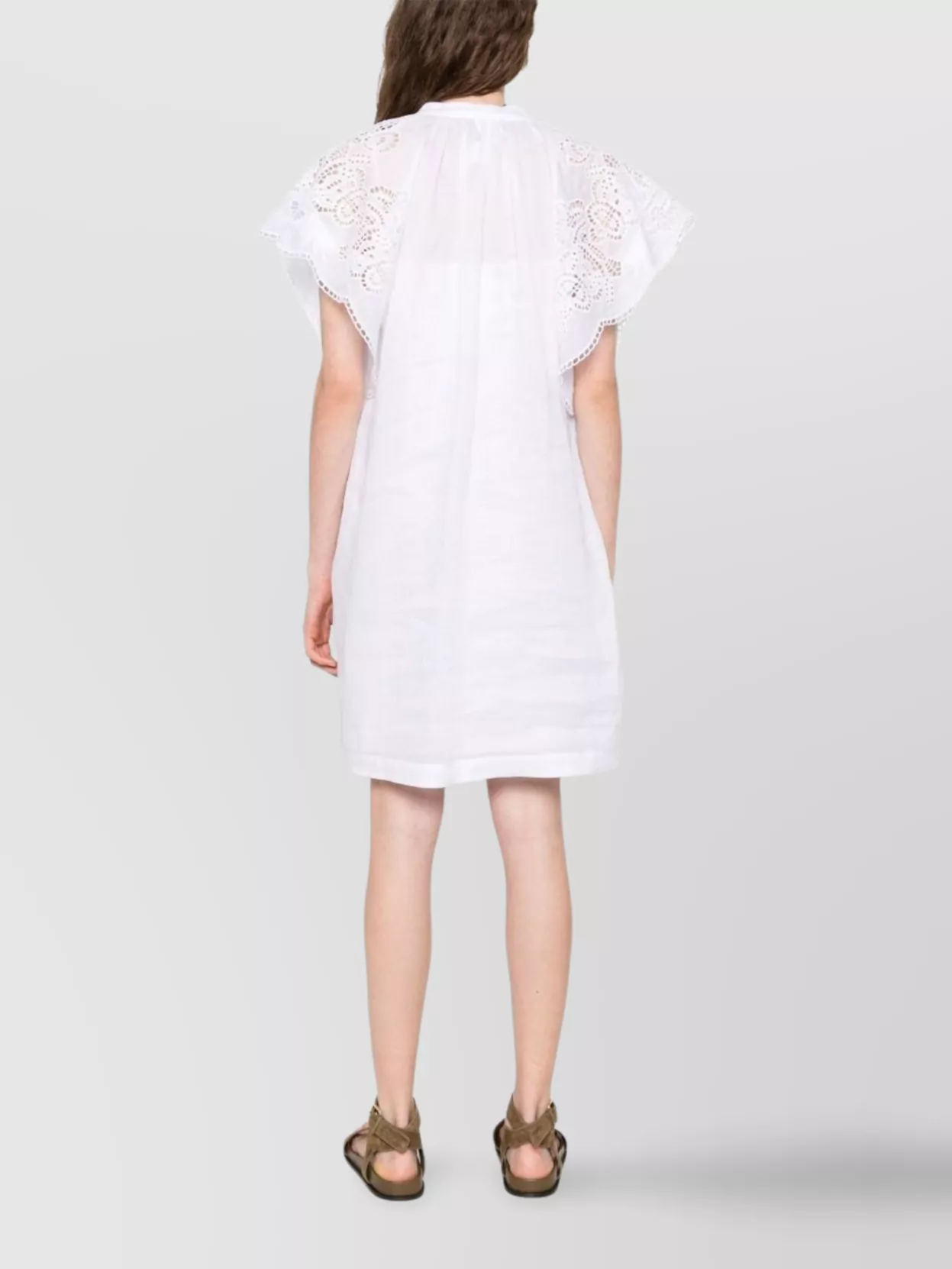 Max Mara Knee Length Dress Cap Sleeves