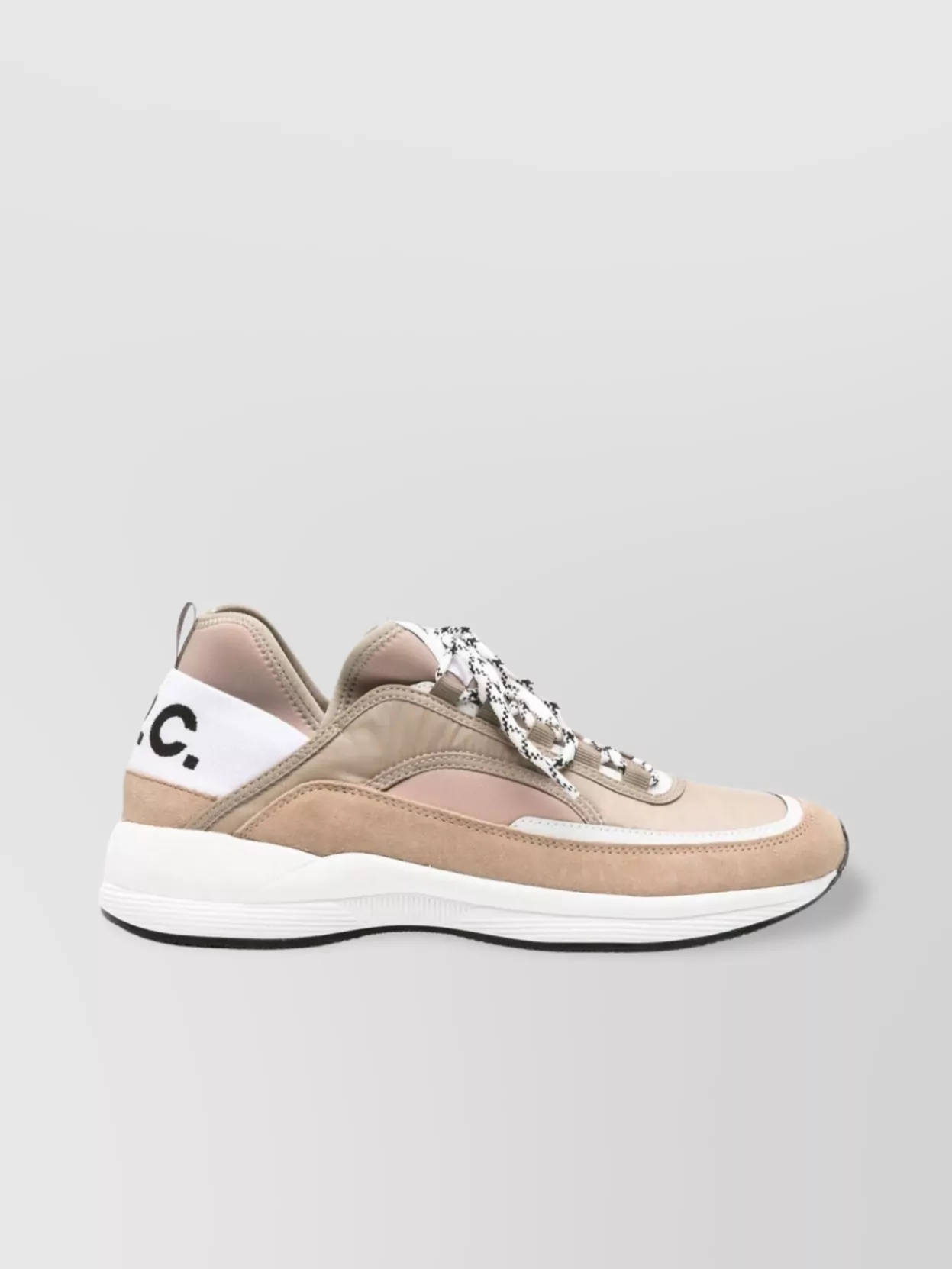 APC DYNAMIC LEATHER RUNNING SHOES