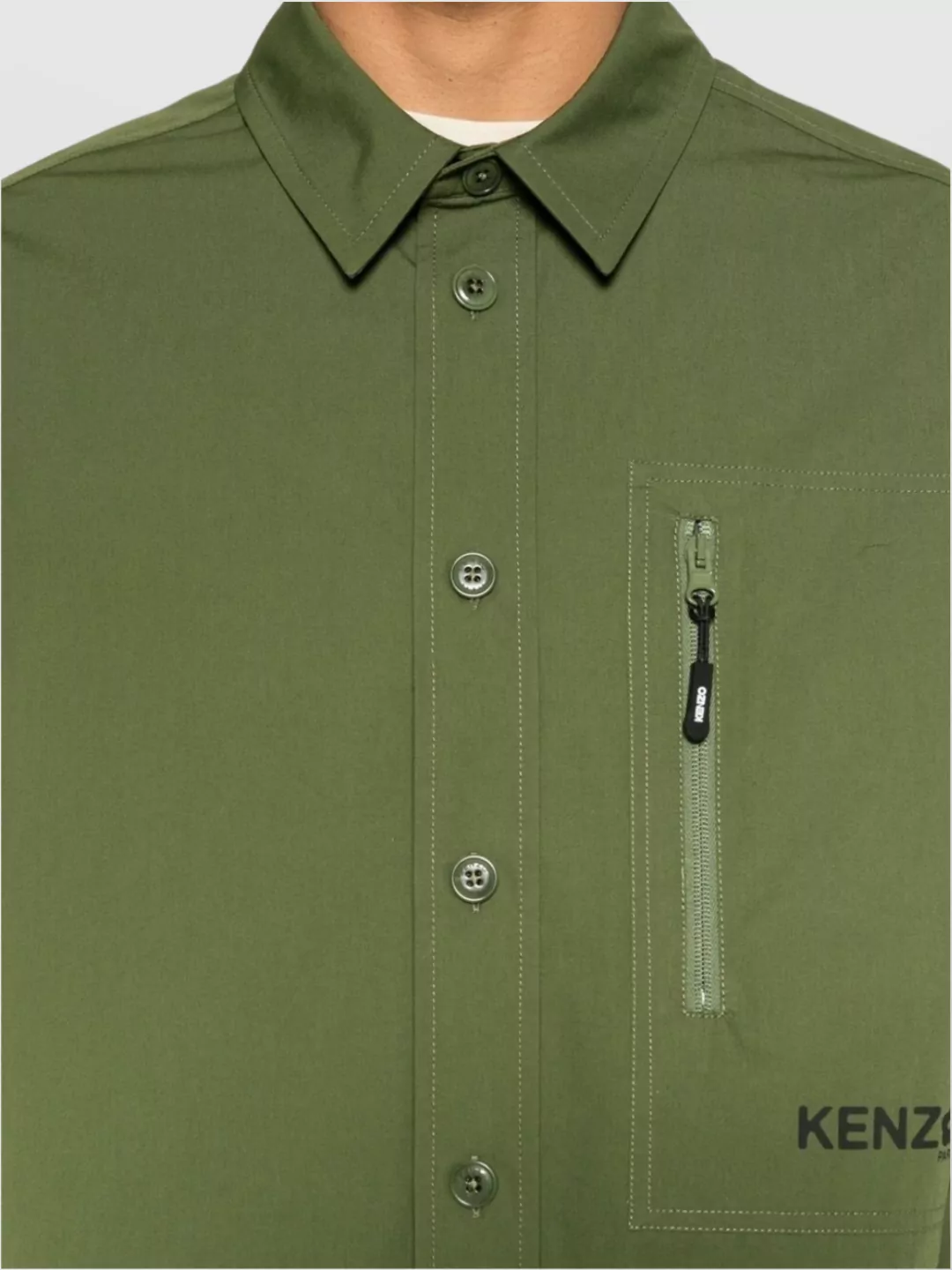 Kenzo Casual Shirt Zip Pocket