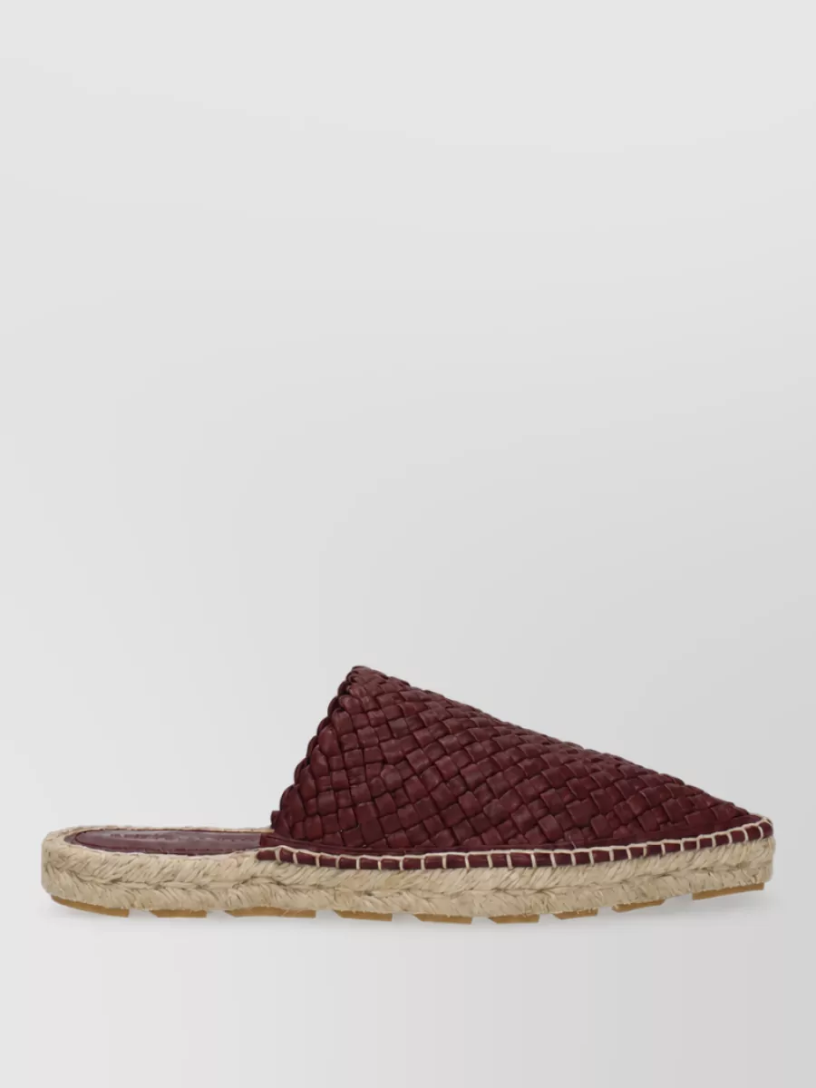 Bottega Veneta Leather Espadrilles