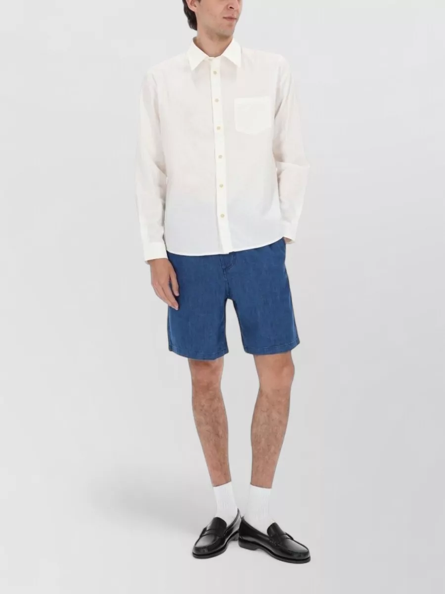 A.p.c. Linen-Blend Shirt