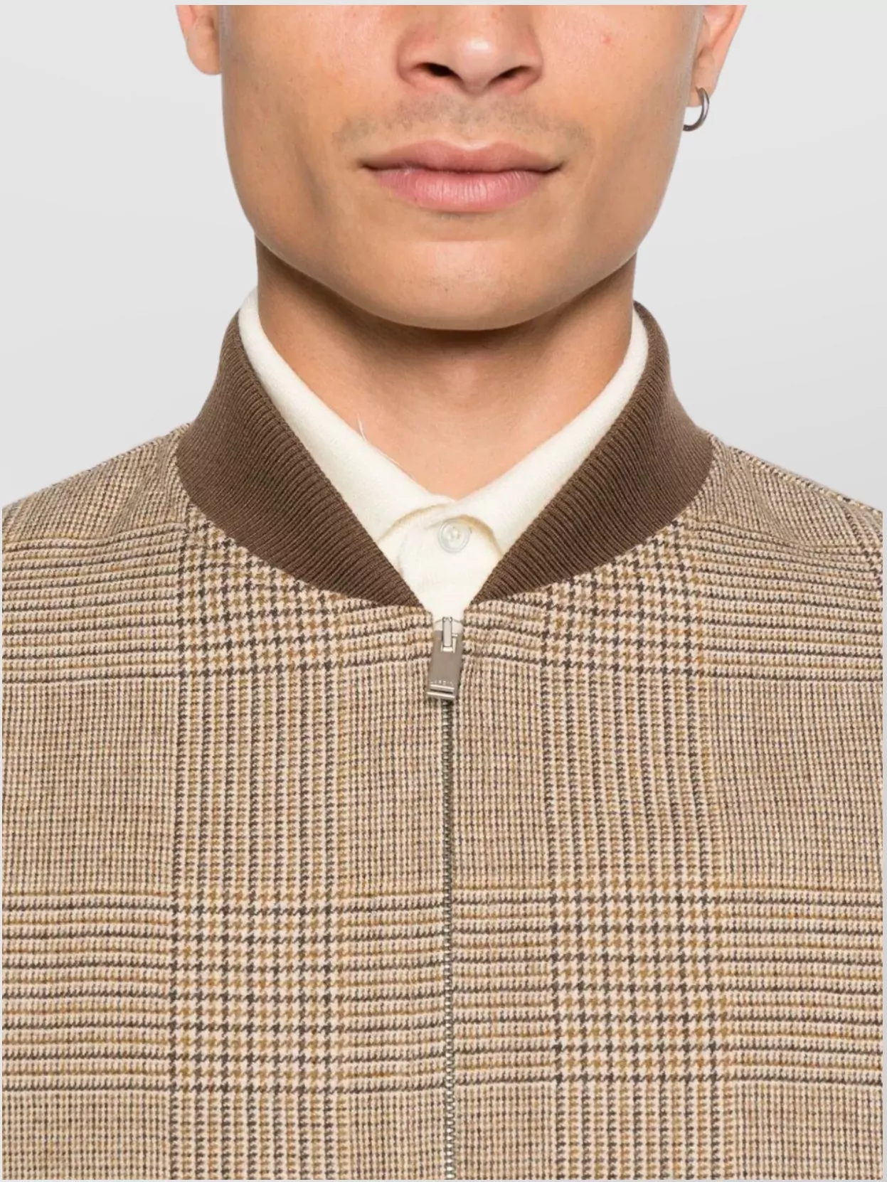 Lardini Men's Attitude Jacket Ribbed Cuffs Side Pockets