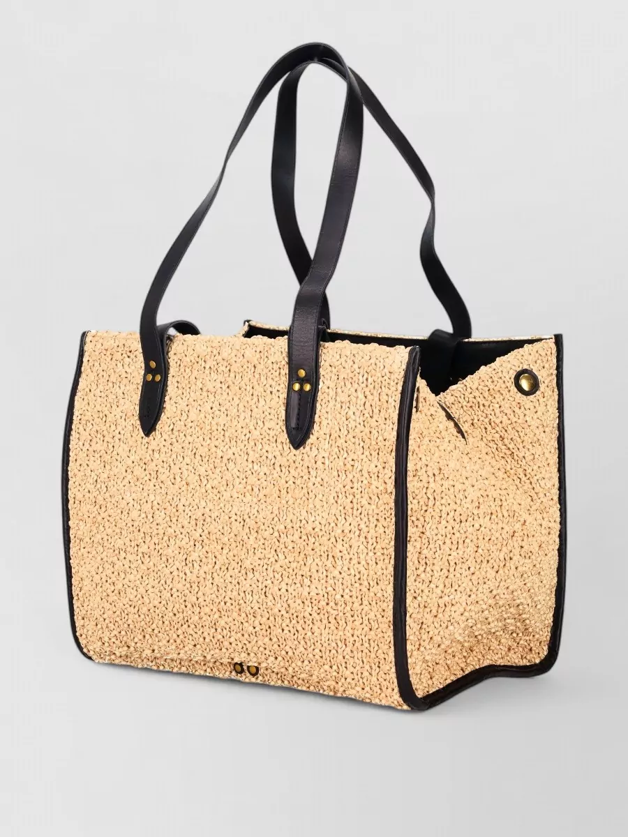 Jérôme Dreyfuss Leather Beach Bag