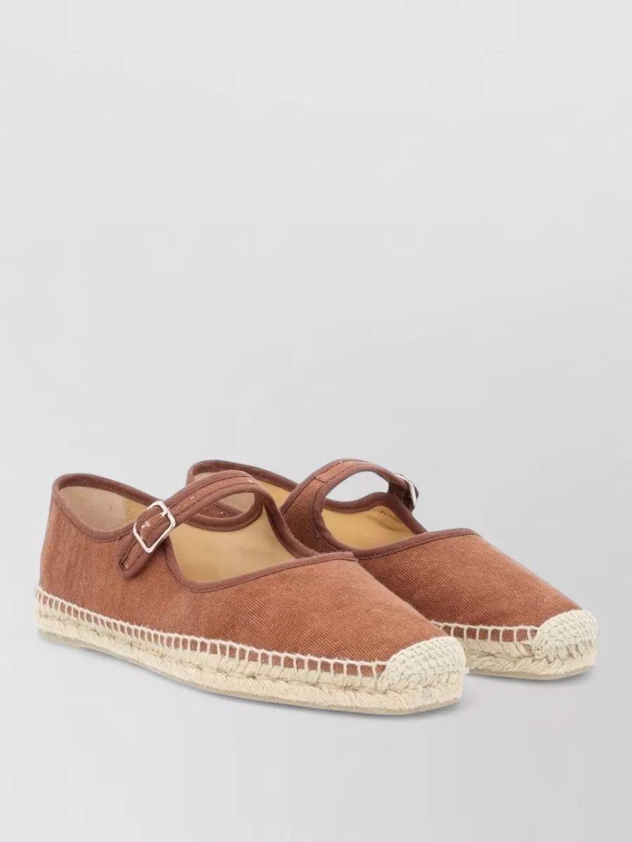 Castaner Cotton Espadrille Wedges