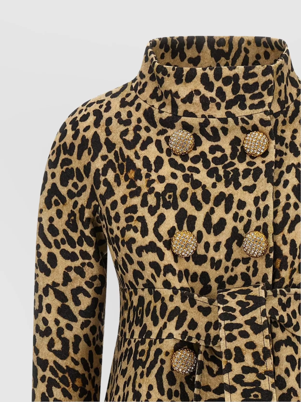 Valentino Garavani Animal Print Cloth Coat