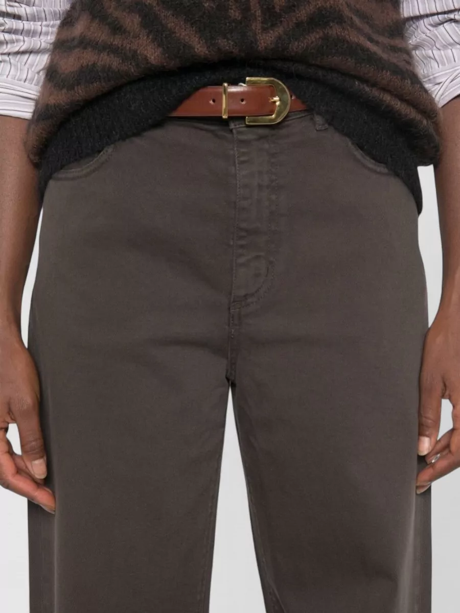 Parosh Wide-Leg Denim Jeans