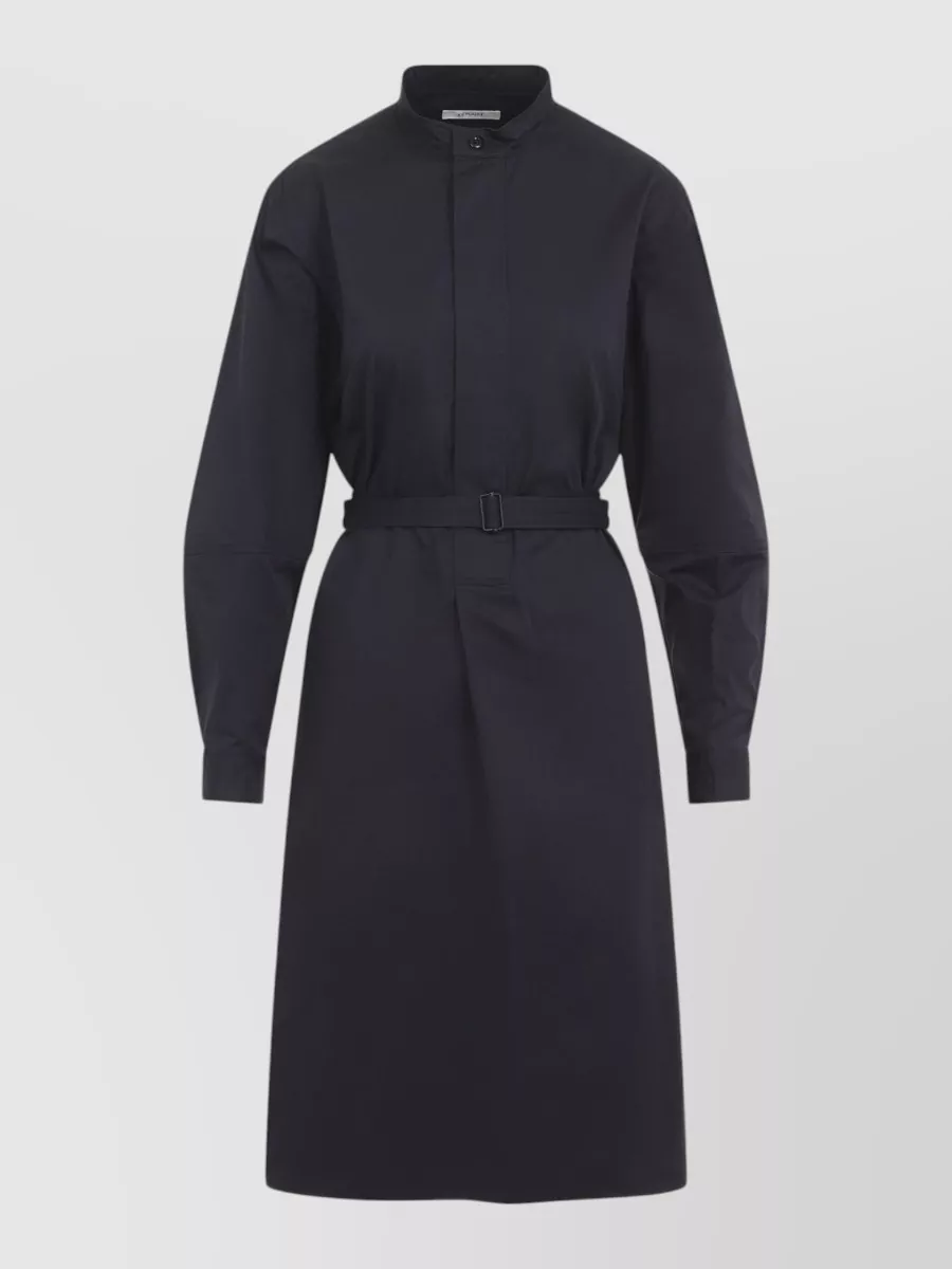 Lemaire Cotton oversized midi shirt dress