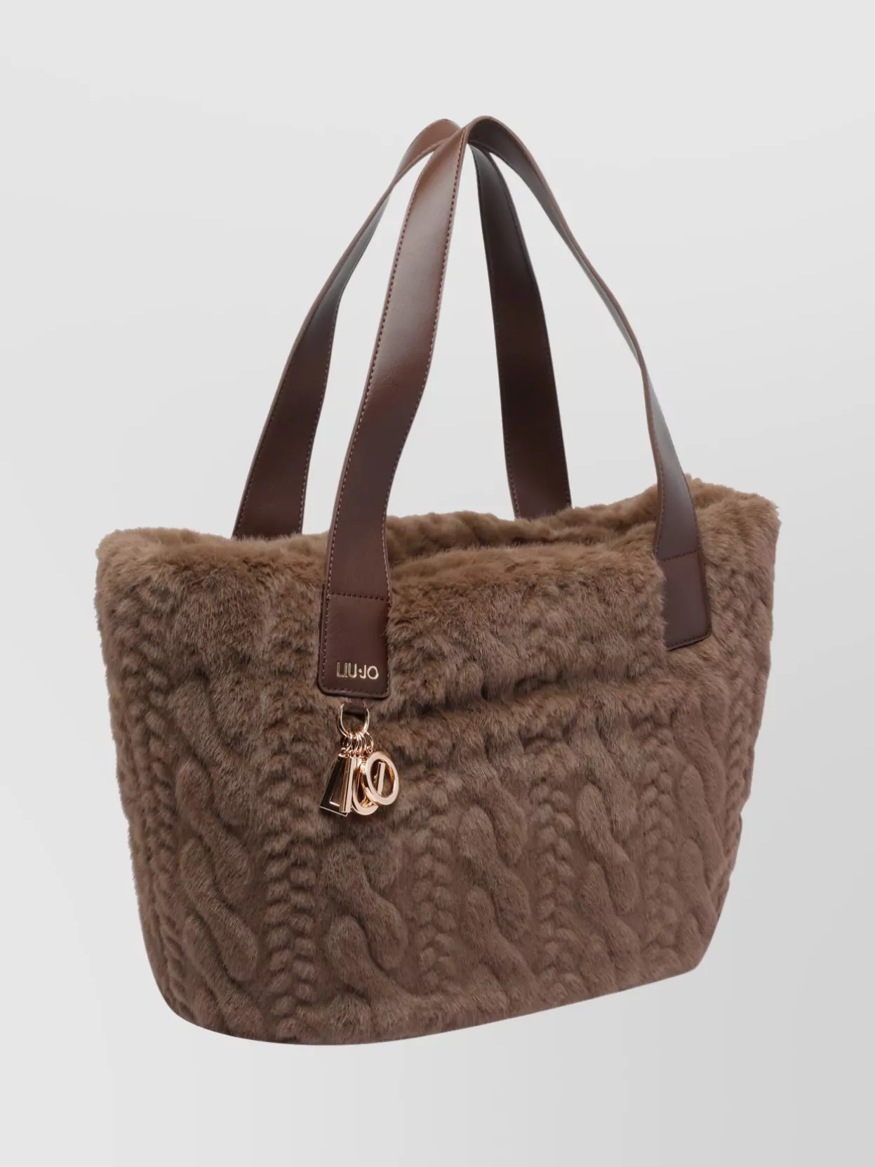 Liu Jo Teddy Shoulder Bag Dual Handles