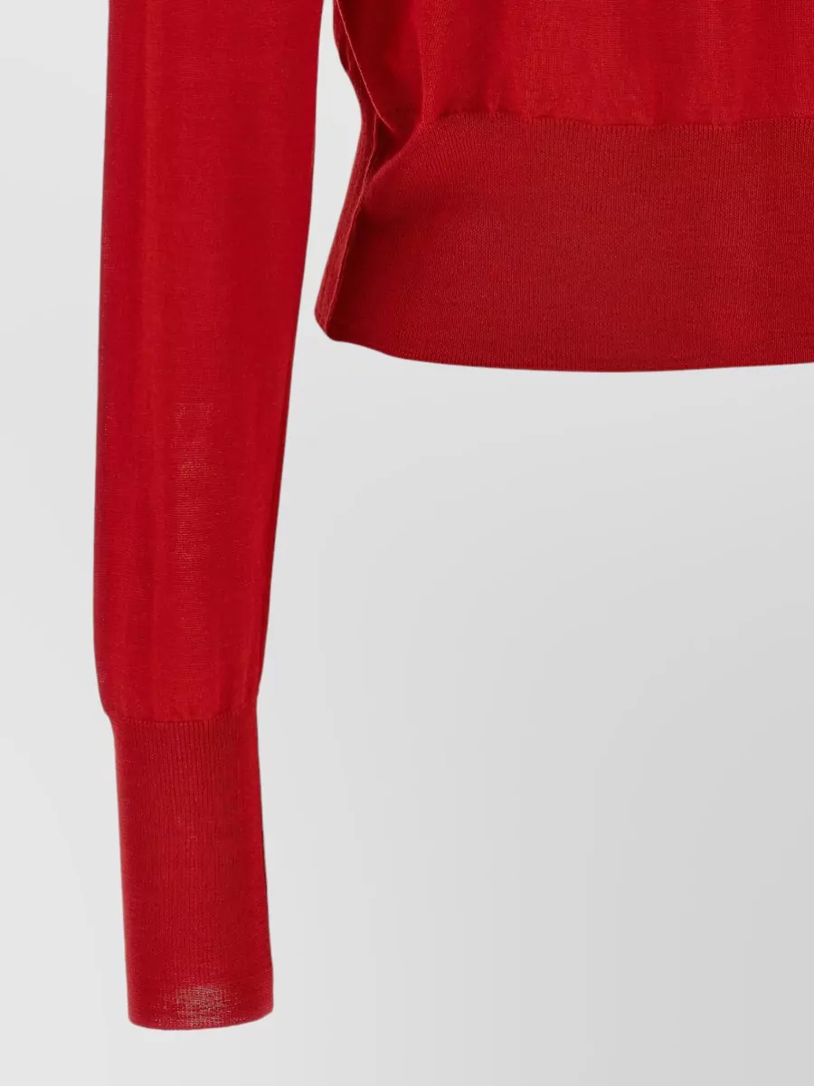 Vivienne Westwood Bea Cardigan Crew Neck Long Sleeves